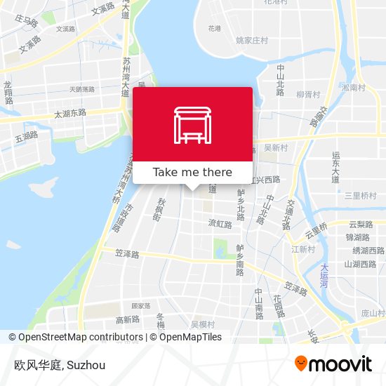 欧风华庭 map