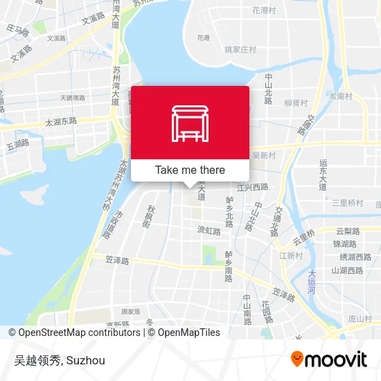 吴越领秀 map
