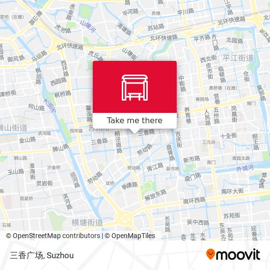 三香广场 map