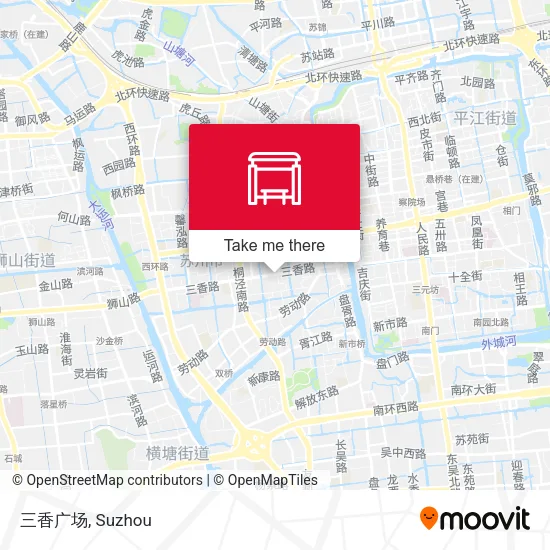 三香广场 map