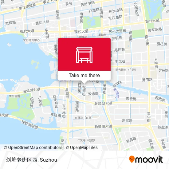 斜塘老街区西 map