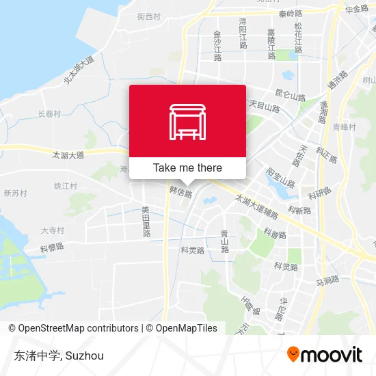 东渚中学 map
