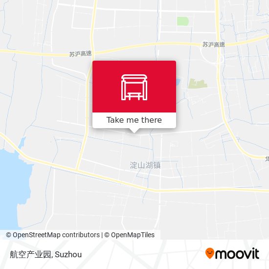 航空产业园 map
