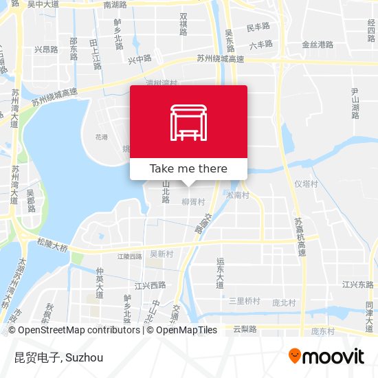 昆贸电子 map