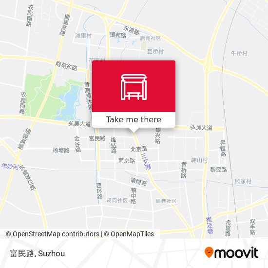 富民路 map