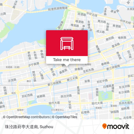 珠泾路葑亭大道南 map