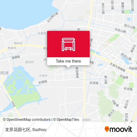 龙景花园七区 map