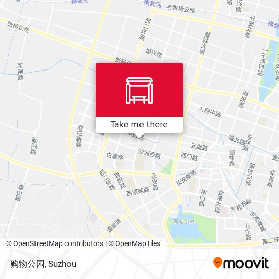 购物公园 map