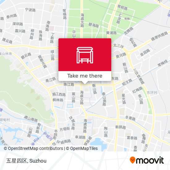 五星四区 map