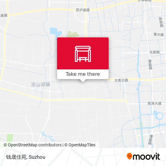 钱晟佳苑 map