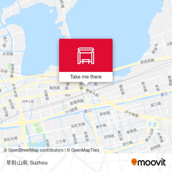 草鞋山南 map
