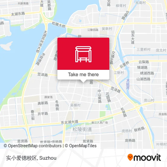 实小爱德校区 map