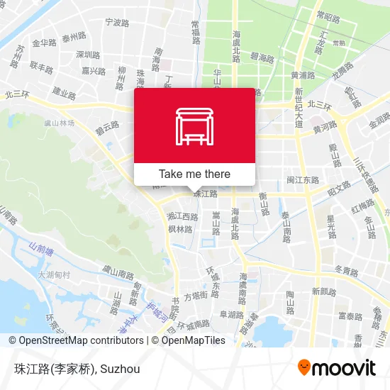 珠江路(李家桥) map