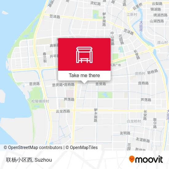 联杨小区西 map