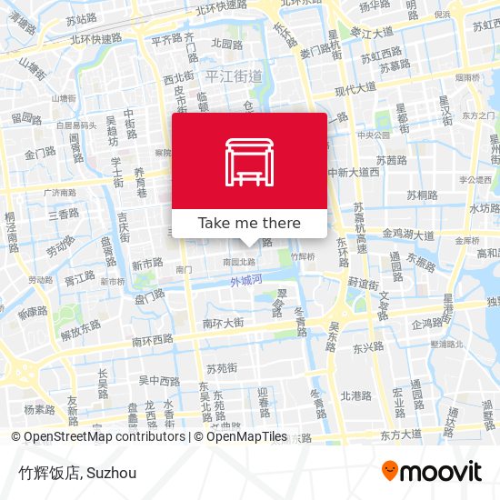 竹辉饭店 map