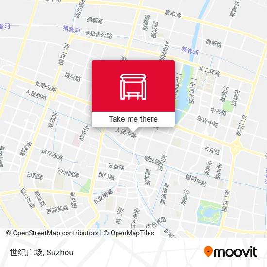 世纪广场 map