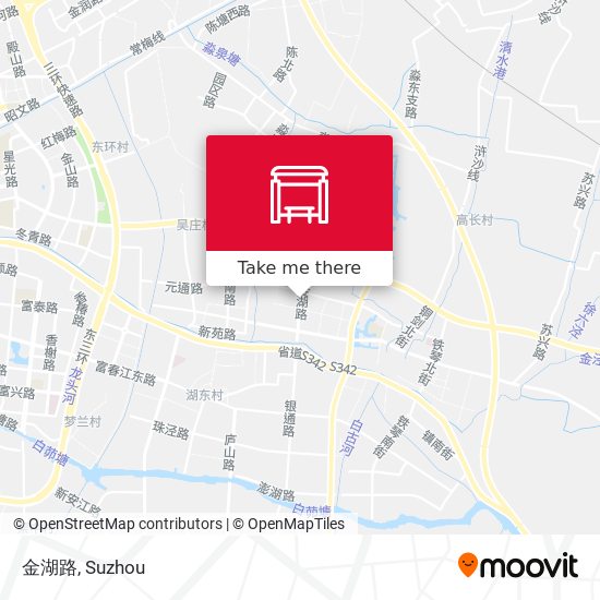 金湖路 map