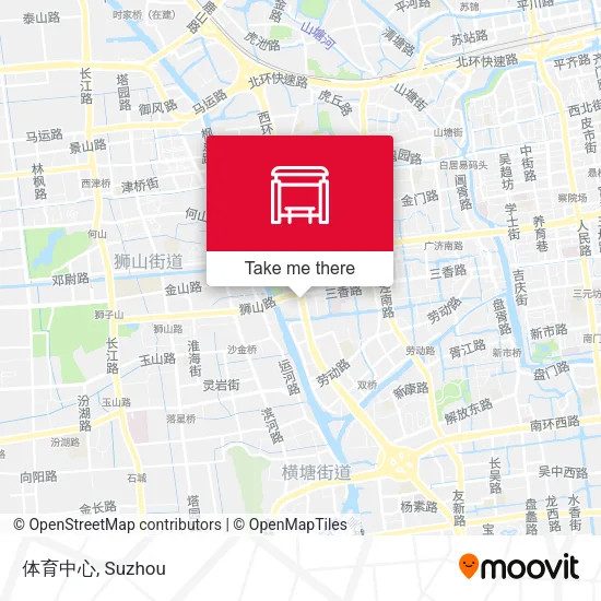 体育中心 map