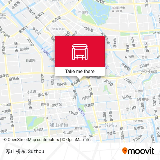 寒山桥东 map