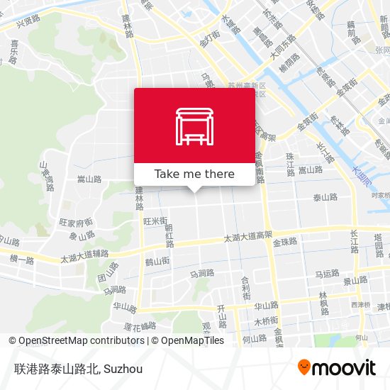 联港路泰山路北 map