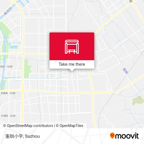 蓬朗小学 map