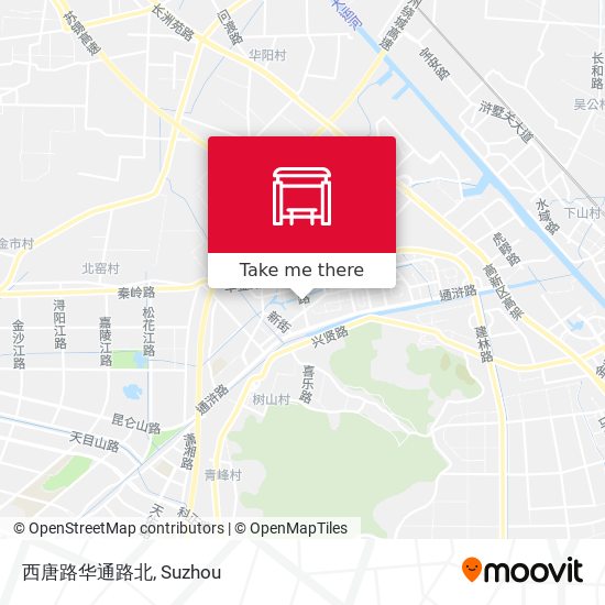 西唐路华通路北 map