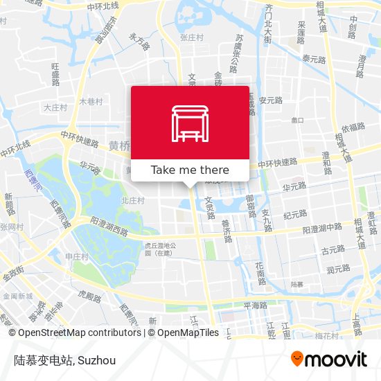 陆慕变电站 map