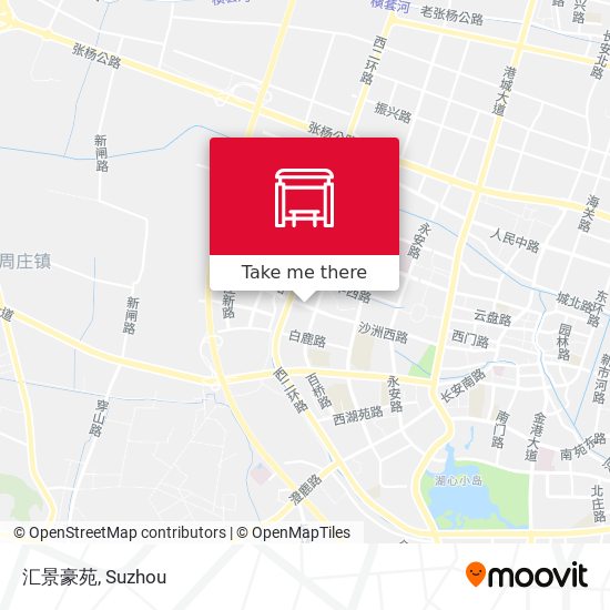 汇景豪苑 map