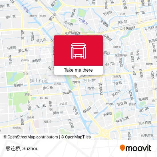 馨连桥 map
