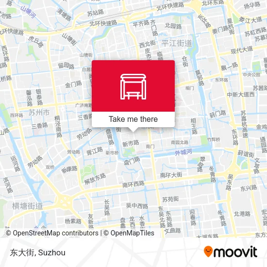 东大街 map