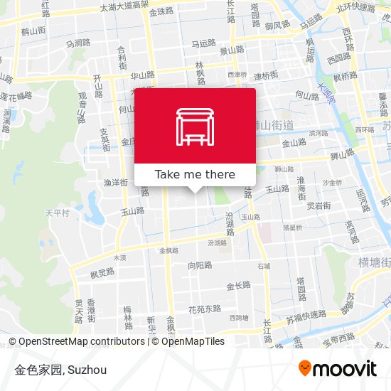金色家园 map