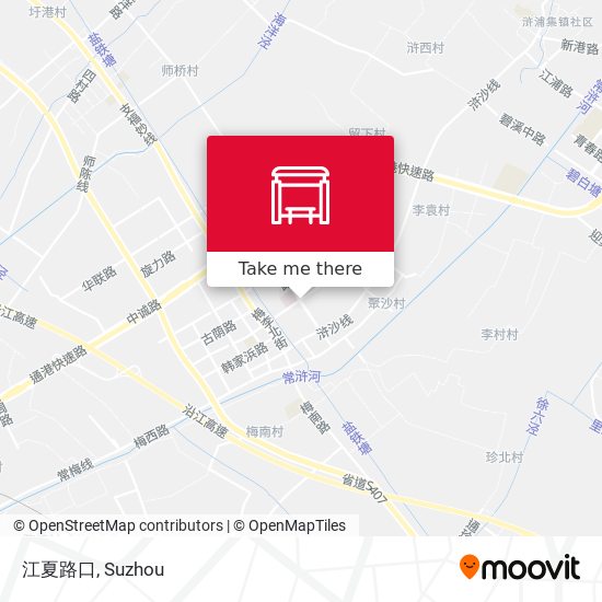 江夏路口 map