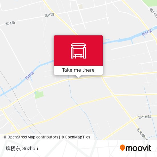 牌楼东 map