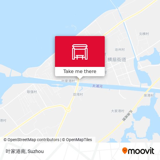 叶家港南 map