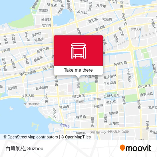 白塘景苑 map