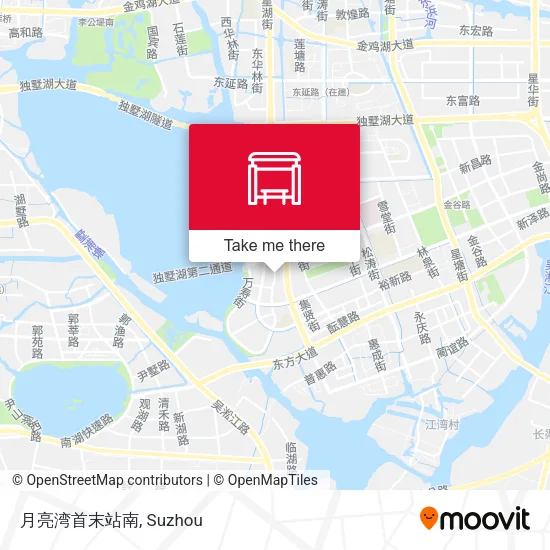 月亮湾首末站南 map