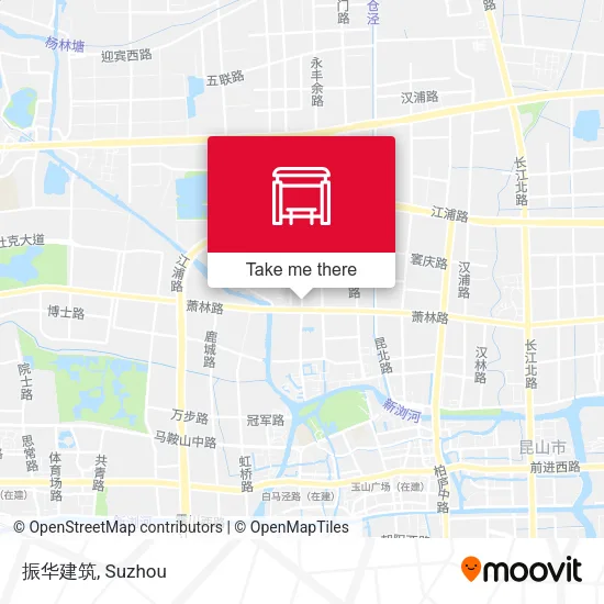 振华建筑 map