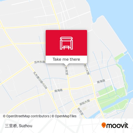 三里桥 map