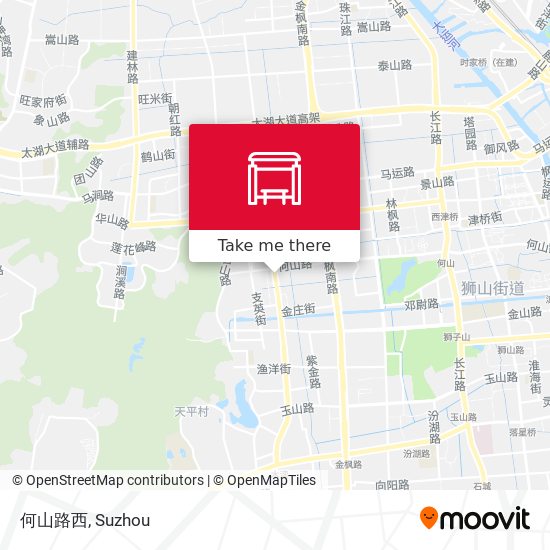 何山路西 map