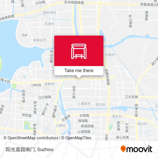 阳光嘉园南门 map
