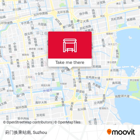 葑门换乘站南 map