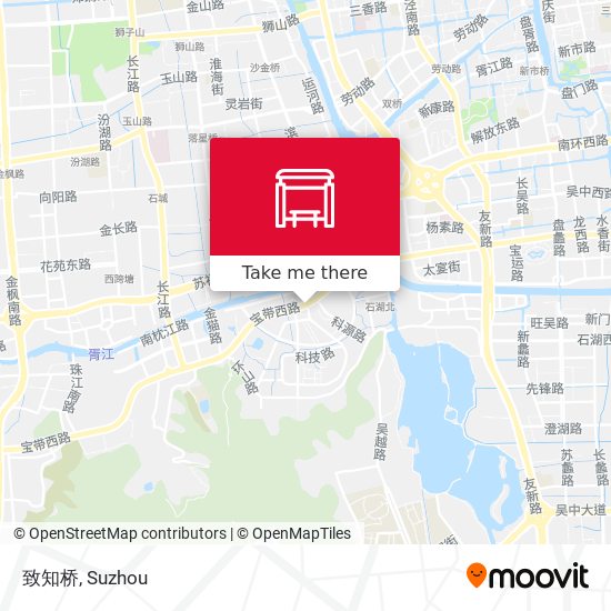 致知桥 map