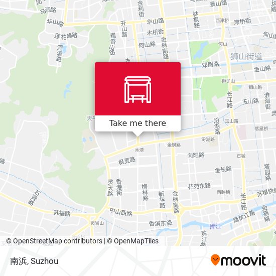 南浜 map