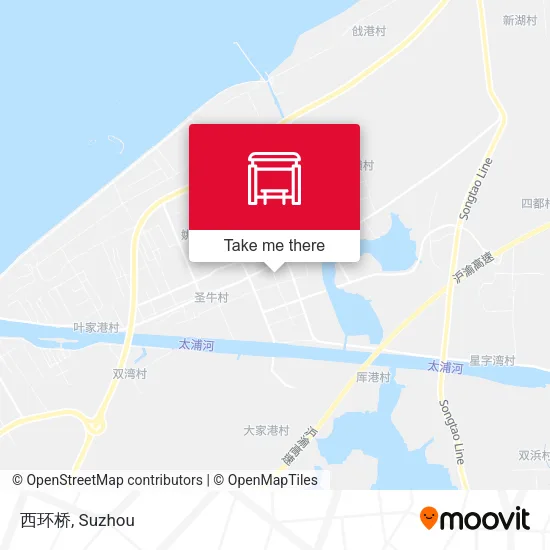 西环桥 map