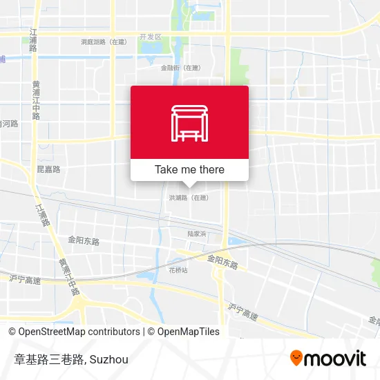 章基路三巷路 map
