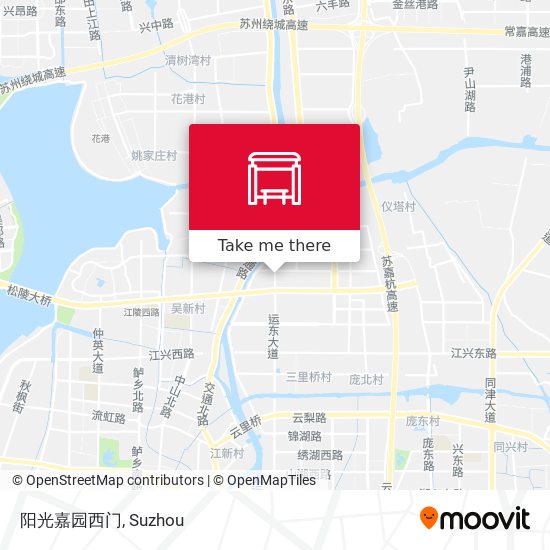 阳光嘉园西门 map