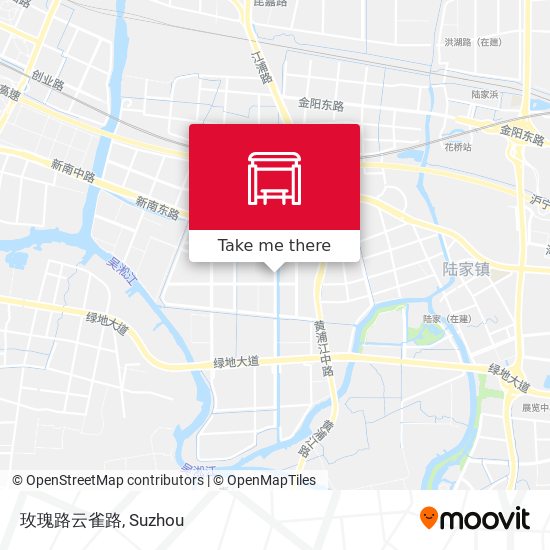 玫瑰路云雀路 map