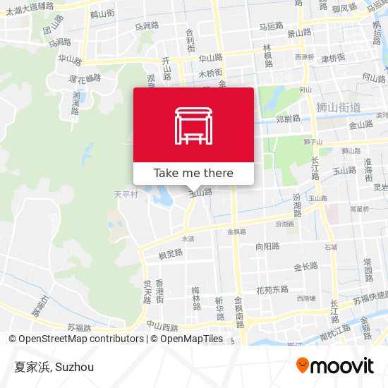 夏家浜 map