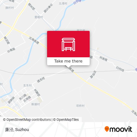 廉泾 map