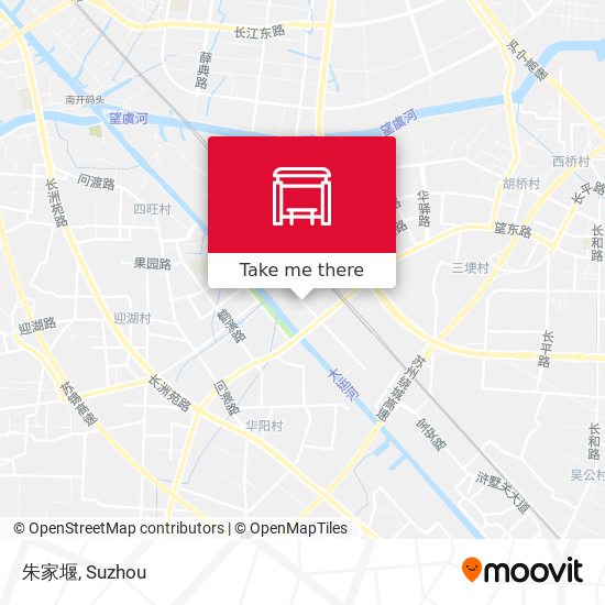 朱家堰 map
